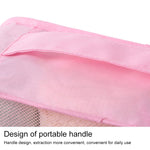 6 pezzi/set borsa da viaggio vestiti organizer per bagagli cubi da imballaggio in rete ad alta capacità