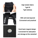 Guanti caldi invernali HUMRAO con copertura a mezze dita per sport all'aria aperta, sci e ciclismo, L, XL