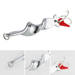 Esca da pesca rotante in metallo con esche rigide, amo da pesca, 10g, 14g, 21g, 28g
