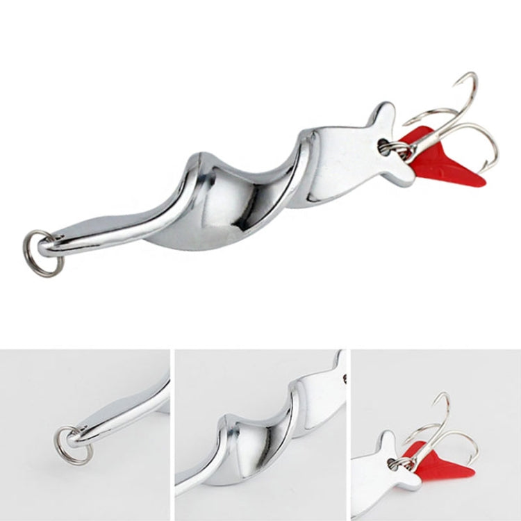 Esca da pesca rotante in metallo con esche rigide, amo da pesca, 10g, 14g, 21g, 28g
