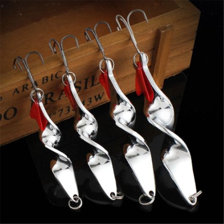 Esca da pesca rotante in metallo con esche rigide, amo da pesca, 10g, 14g, 21g, 28g