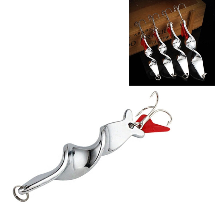 Esca da pesca rotante in metallo con esche rigide, amo da pesca, 10g, 14g, 21g, 28g