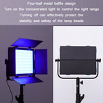 Luce di riempimento fotografica RGB da 50 W per studi di trasmissione dal vivo