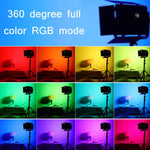 Luce di riempimento fotografica RGB da 50 W per studi di trasmissione dal vivo