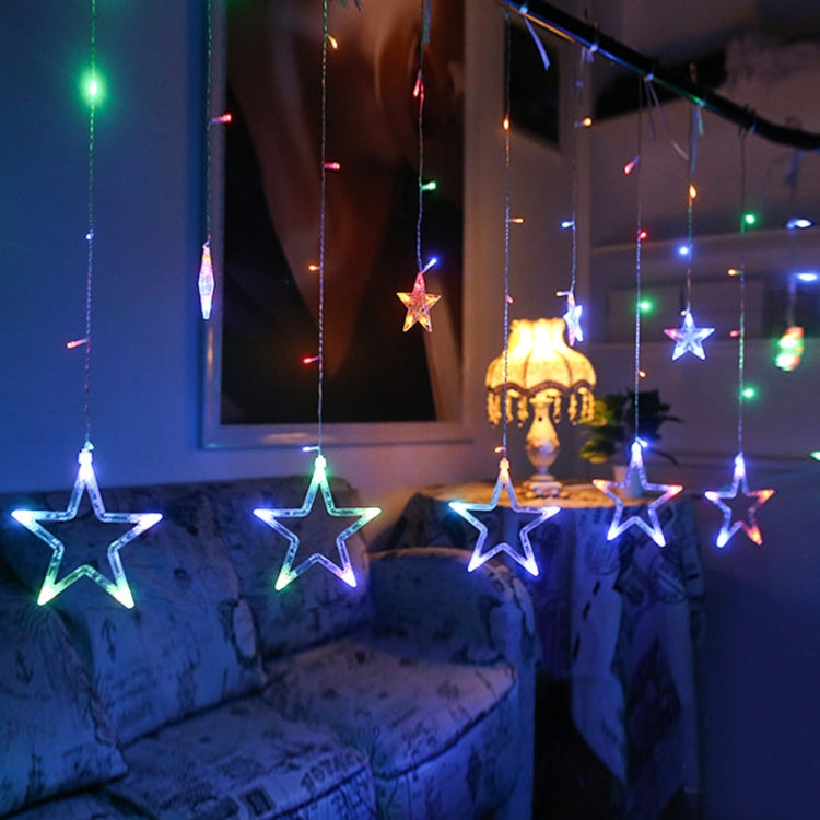 Lampada per tende decorative per interni ed esterni con luce stellare a LED da 220 V e luci natalizie per l'illuminazione della festa nuziale