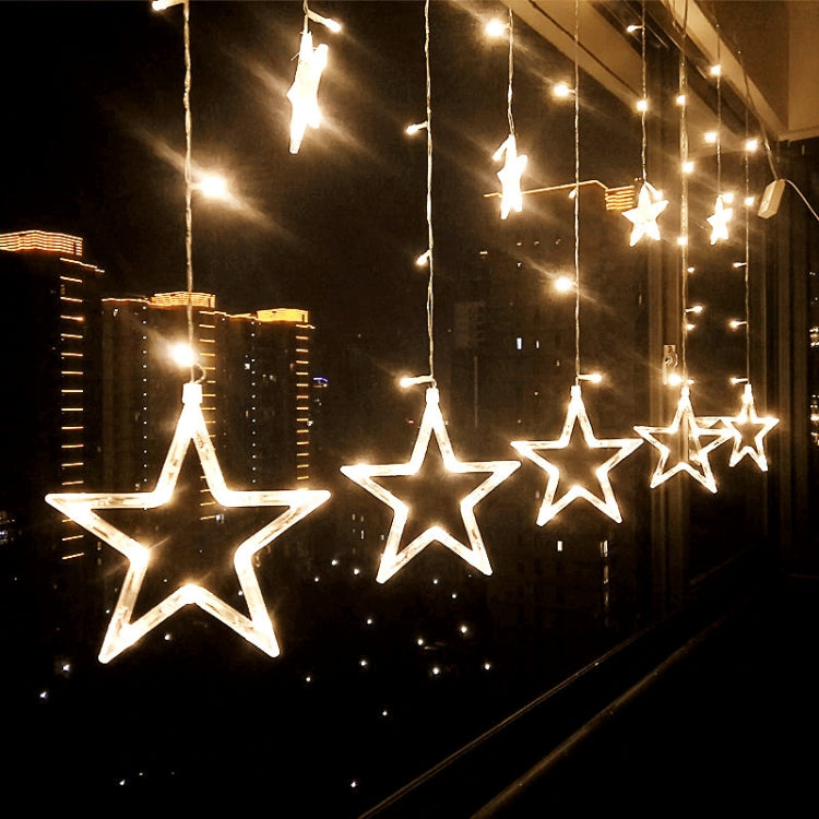Lampada per tende decorative per interni ed esterni con luce stellare a LED da 220 V e luci natalizie per l'illuminazione della festa nuziale
