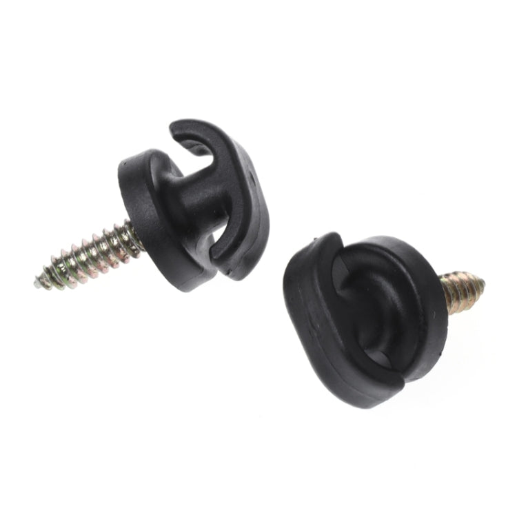 2 pezzi di gancio per rete portabagagli verticale di tipo piatto con gancio originale per bagagliaio universale per auto, Luggage Net Hook Link