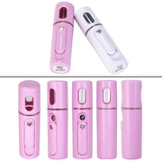 Vaporizzatore per il viso Nano Steamer Pratico spruzzatore di umidità per il viso Ricaricabile tramite mini USB