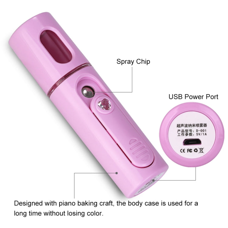 Vaporizzatore per il viso Nano Steamer ricaricabile USB