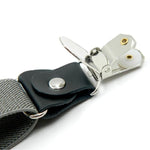 Clip antigoccia per pantaloni con bretelle Clip per tracolla a forma di Y per uomo/donna
