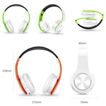 Cuffie Bluetooth Wireless Pieghevoli con Microfono