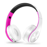 Cuffie Bluetooth Wireless Pieghevoli con Microfono