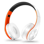 Cuffie Bluetooth Wireless Pieghevoli con Microfono
