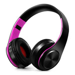 Cuffie Bluetooth Wireless Pieghevoli con Microfono