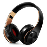 Cuffie Bluetooth Wireless Pieghevoli con Microfono
