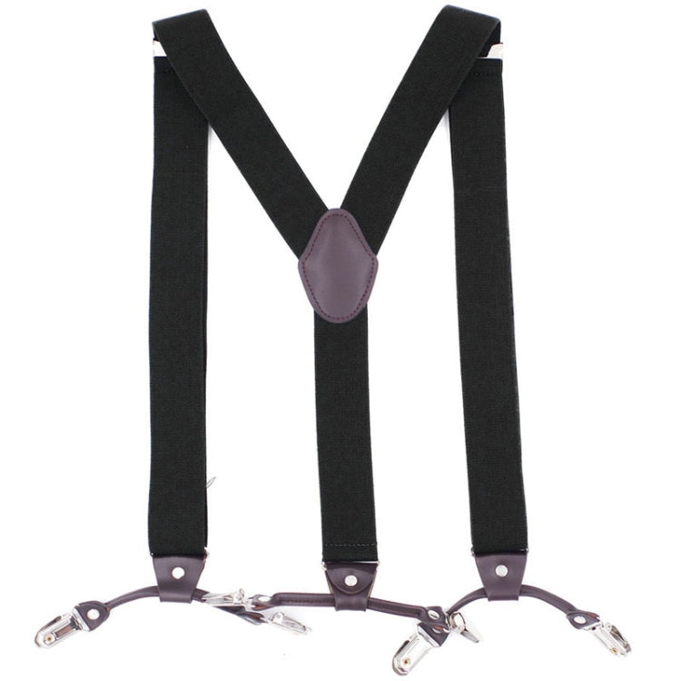 Clip regolabile per cinturino per pantaloni da uomo con 6 clip, dimensioni: 125 x 3,5 cm