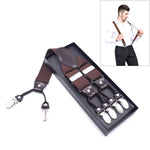 Clip regolabile per cinturino per pantaloni da uomo con 6 clip, dimensioni: 125 x 3,5 cm