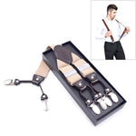 Clip regolabile per cinturino per pantaloni da uomo con 6 clip, dimensioni: 125 x 3,5 cm