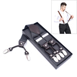 Clip regolabile per cinturino per pantaloni da uomo con 6 clip, dimensioni: 125 x 3,5 cm