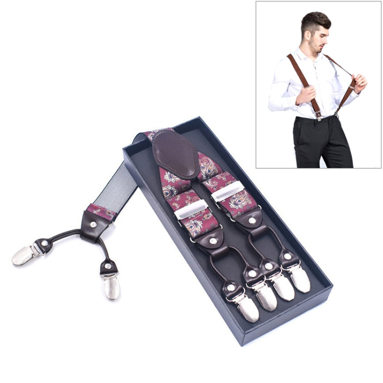 Clip regolabile per cinturino per pantaloni da uomo con 6 clip, dimensioni: 125 x 3,5 cm