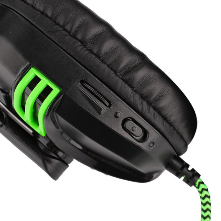 Salar KX101 Cuffie da gioco con auricolare cablato da 3,5 mm Cuffie stereo da giocatore per PC con microfono per computer