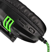Salar KX101 Cuffie da gioco con auricolare cablato da 3,5 mm Cuffie stereo da giocatore per PC con microfono per computer