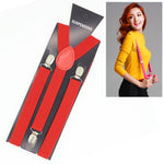 Clip per tracolla regolabile in poliestere elasticizzato color caramello