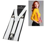 Clip per tracolla regolabile in poliestere elasticizzato color caramello