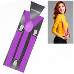 Clip per tracolla regolabile in poliestere elasticizzato color caramello