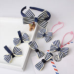 7 pezzi/set Accessori per bambini Fascia per capelli Clip per capelli per copricapo con fiocco adorabile per neonata