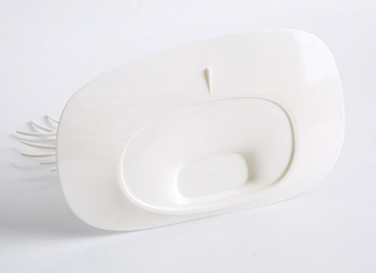 Organizzatore di esposizione di cosmetici per gioielli, collana, porta rossetto, anello creativo a forma di corno di plastica