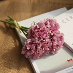Bouquet di peonia di fiori artificiali a 5 teste di fiori finti per matrimoni e decorazioni domestiche