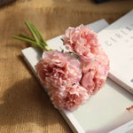 Bouquet di peonia di fiori artificiali a 5 teste di fiori finti per matrimoni e decorazioni domestiche