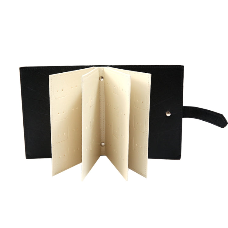 Organizzatore portatile della scatola di esposizione dei gioielli della collana della scatola di immagazzinaggio di cuoio dell'unità di elaborazione