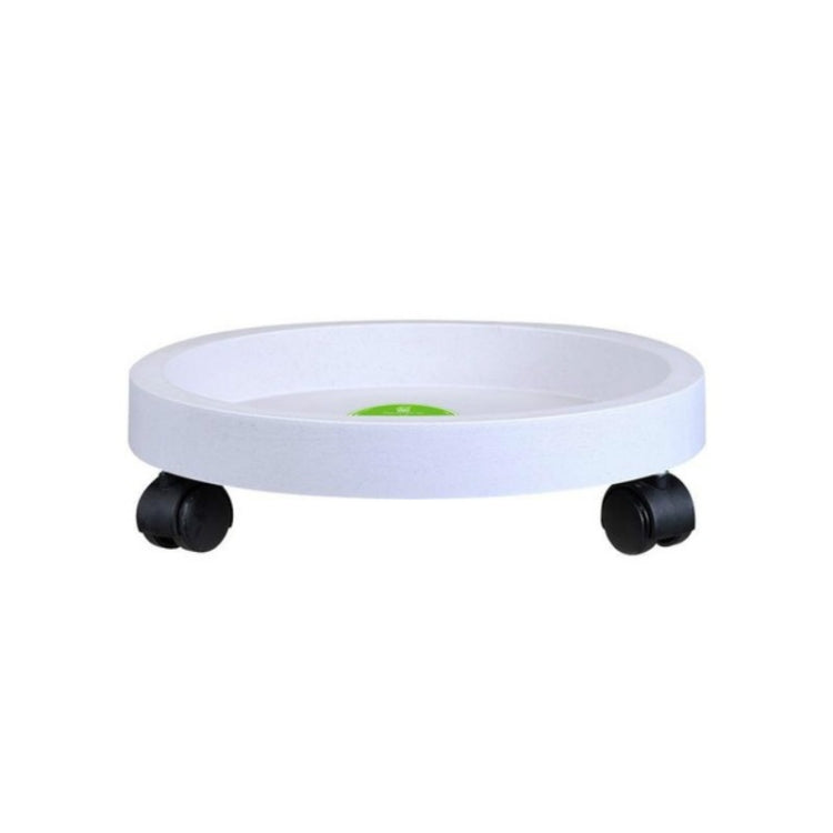 Vassoio per vasi con ruote rotonde universali Vassoio per vasi per piante facile da spostare Supporto in plastica per piatto da giardino