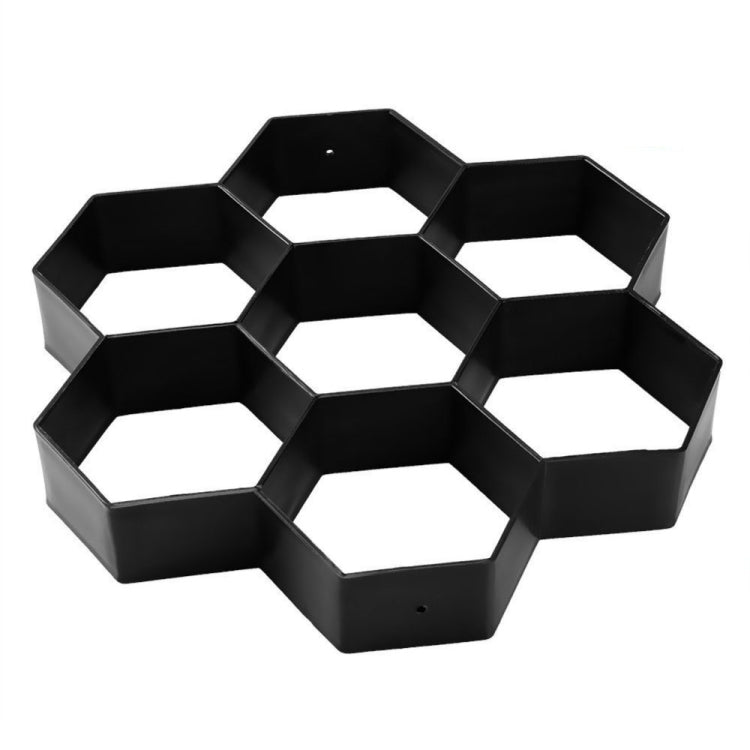 Stampo per pavimenti in plastica Stampo fantasia esagonale per pavimentazione da giardino ultraleggero fai-da-te, Paving Hexagonal Fancy Mould