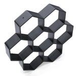 Stampo per pavimenti in plastica Stampo fantasia esagonale per pavimentazione da giardino ultraleggero fai-da-te, Paving Hexagonal Fancy Mould
