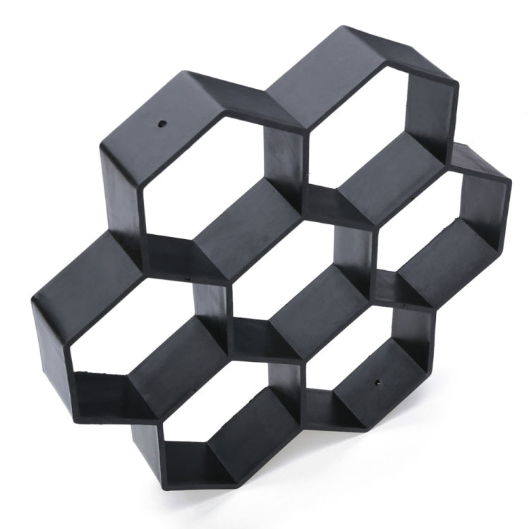Stampo per pavimenti in plastica Stampo fantasia esagonale per pavimentazione da giardino ultraleggero fai-da-te, Paving Hexagonal Fancy Mould