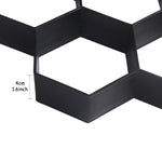 Stampo per pavimenti in plastica Stampo fantasia esagonale per pavimentazione da giardino ultraleggero fai-da-te, Paving Hexagonal Fancy Mould