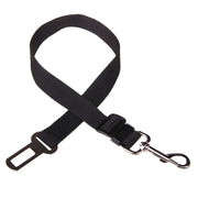 Cintura di sicurezza per cintura di sicurezza per auto per cani da compagnia con clip per guinzaglio in nylon da 2 pezzi, Black, Blue, Red