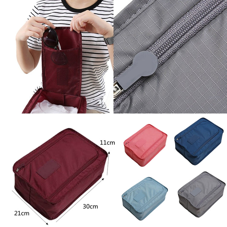 2 pezzi Borsa per scarpe impermeabile Borsa da viaggio Borsa da viaggio Organizzatore di scarpe portatile