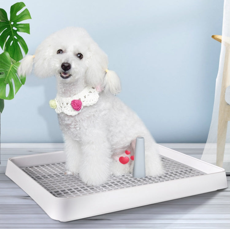 Vasino WC aperto per cani in PP, due misure disponibili