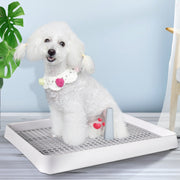 Forniture per animali domestici vasino per WC per cani di tipo aperto, 38.3x30.9cm, 57.2x45.5cm