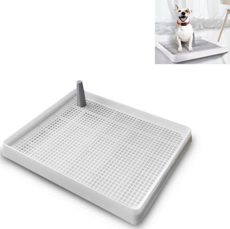 Vasino WC aperto per cani in PP, due misure disponibili