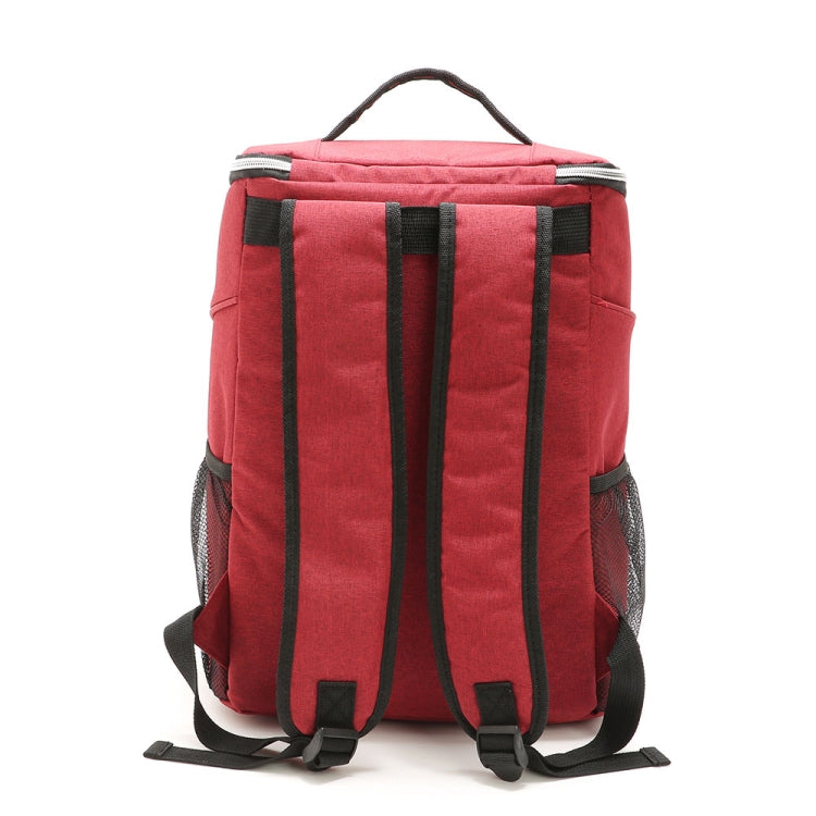 Zaino isolante per picnic all'aperto Zaino impermeabile in tessuto Oxford, Backpack(Red), Backpack(Gray)
