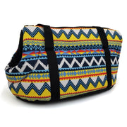 Borsa da trasporto per animali retrò Zaino comodo e traspirante per cani e gatti, S 45x21x22cm, L 55x26x27cm
