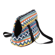 Borsa da trasporto per animali retrò Zaino comodo e traspirante per cani e gatti, S 45x21x22cm, L 55x26x27cm