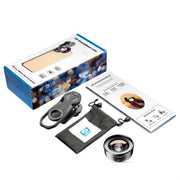 Set di lenti APEXEL 2 in 1 per smartphone