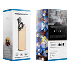 Set lenti esterne 2 in 1 per smartphone compatibili