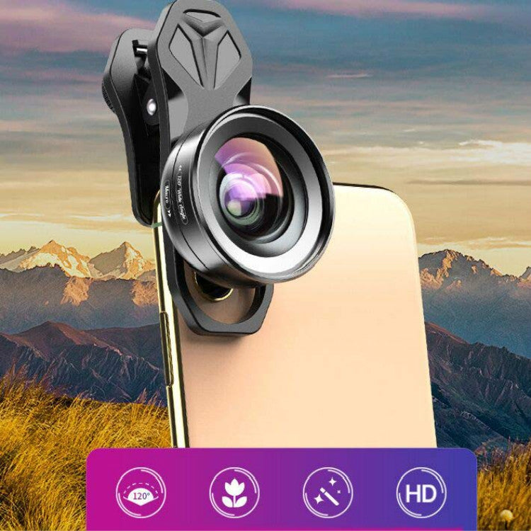 Set lenti esterne 2 in 1 per smartphone compatibili